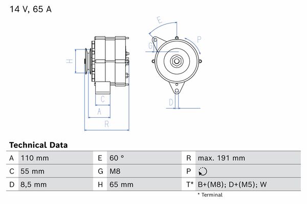 0986034230 - Alternator