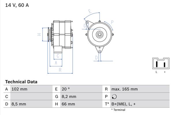0986034740 - Alternator