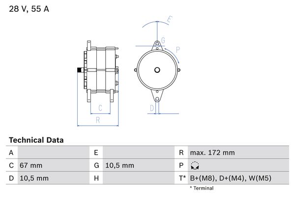 0986036280 - Alternator