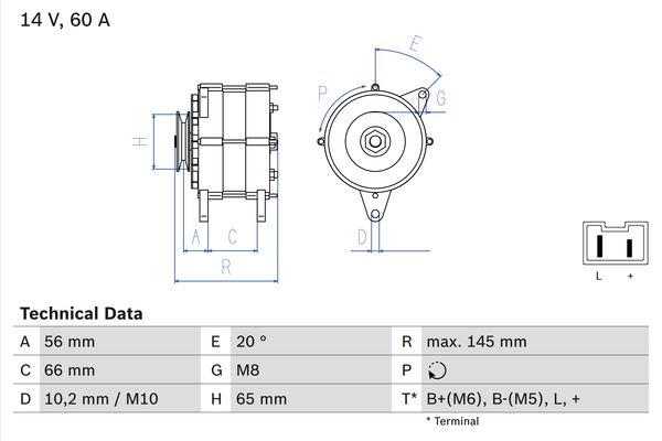 0986037321 - Alternator