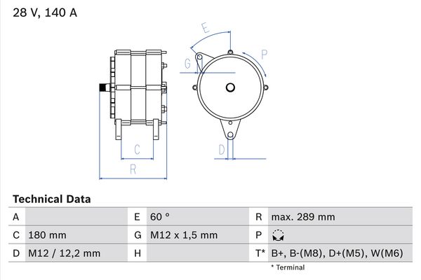 0986038290 - Alternator