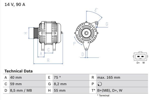 0986038380 - Alternator