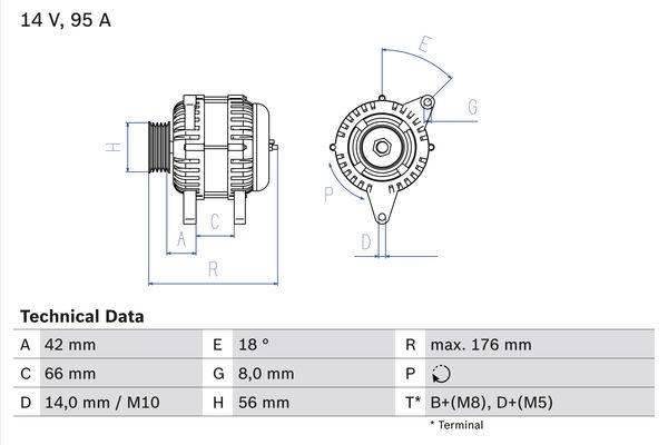 0986038791 - Alternator