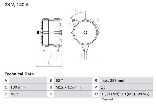 0986041640 - Alternator