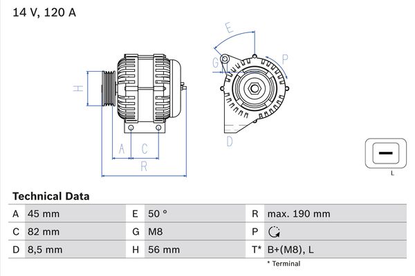 0986041740 - Alternator
