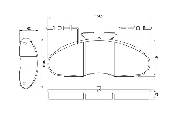 0986424080 - Brake lining - Image 7