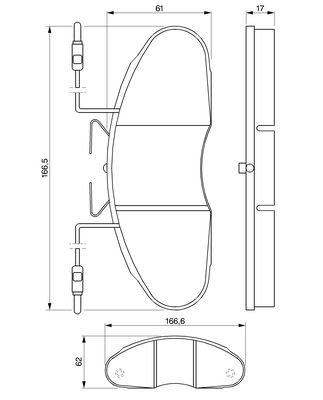 0986424080 - Brake lining - Image 8