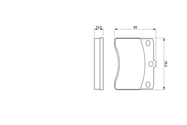 0986424099 - Brake lining - Image 5