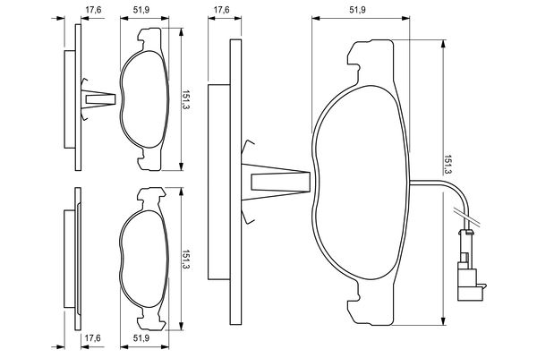 0986424246 - Brake lining - Image 7