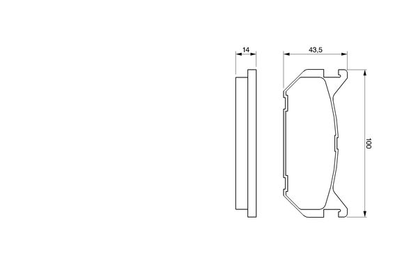 0986424266 - Brake lining - Image 7