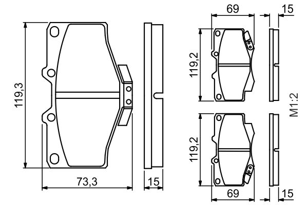 0986424268 - Brake lining - Image 7
