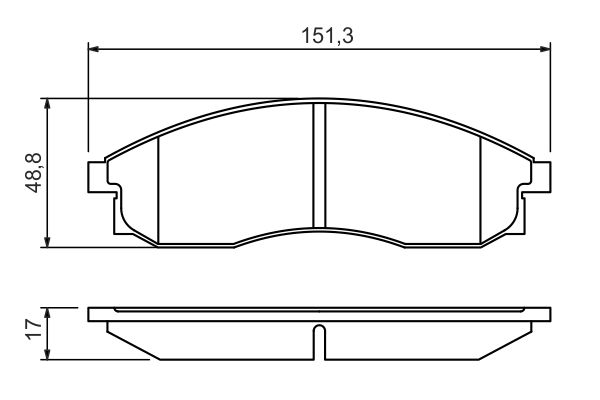 0986424340 - Brake lining - Image 7