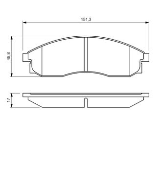 0986424340 - Brake lining - Image 8