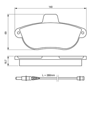 0986424415 - Brake lining - Image 8