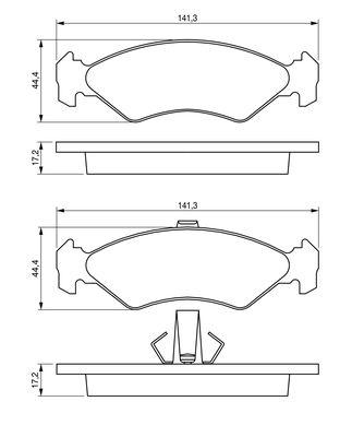 0986424416 - Brake lining - Image 8