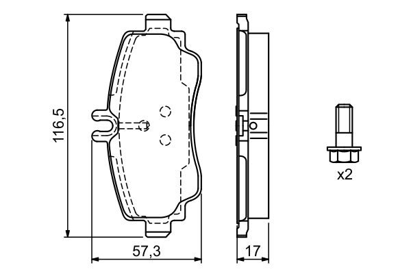 0986424470 - Brake lining - Image 7