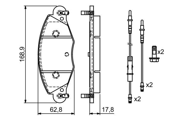 0986424581 - Brake lining - Image 7