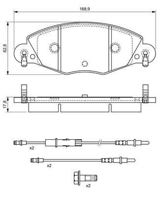 0986424581 - Brake lining - Image 8