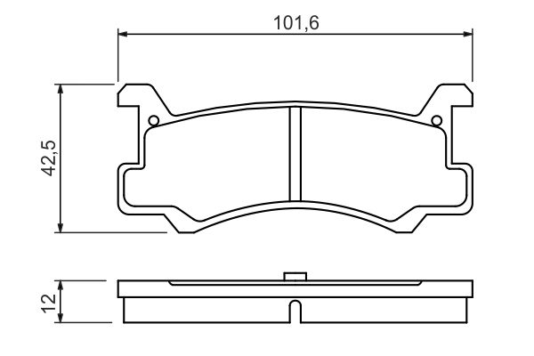 0986460080 - Brake lining - Image 7