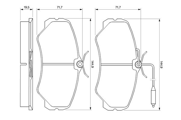 0986460998 - Brake lining - Image 7