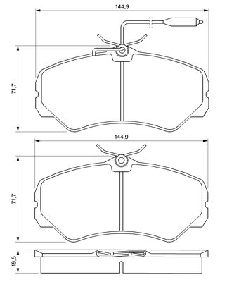 0986460998 - Brake lining - Image 8
