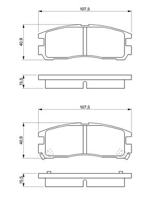 0986461145 - Brake lining - Image 6