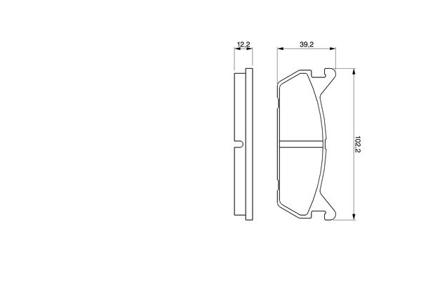 0986461146 - Brake lining - Image 7