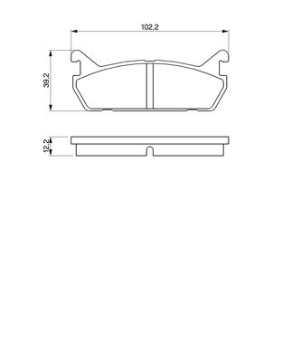 0986461146 - Brake lining - Image 8