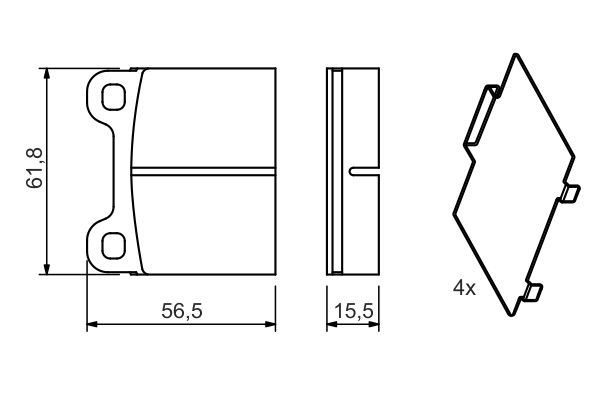 0986466302 - Brake lining - Image 7