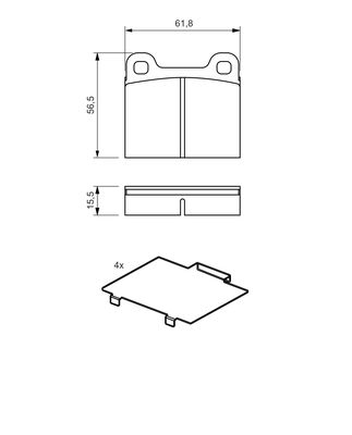 0986466302 - Brake lining - Image 8