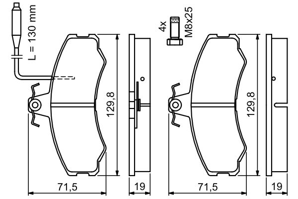 0986467411 - Brake lining - Image 7