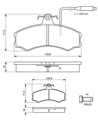 0986467411 - Brake lining - Image 8