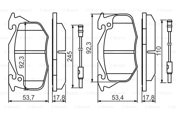 0986469860 - Brake lining - Image 7