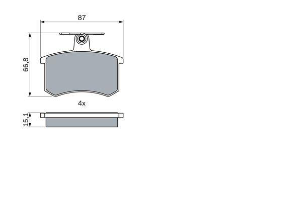 0986494059 - Brake lining - Image 7