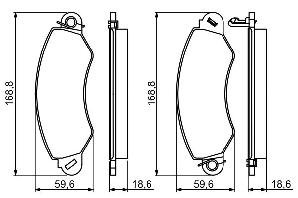 0986494300 - Brake lining - Image 5