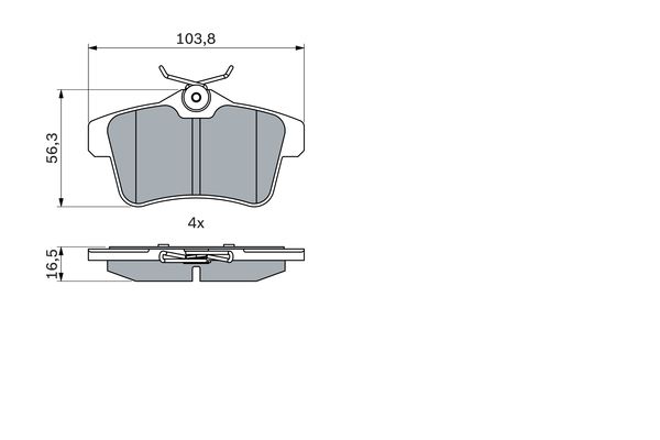 0986494437 - Brake lining - Image 7