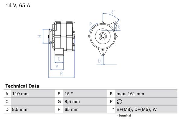 0986034560 - Alternator