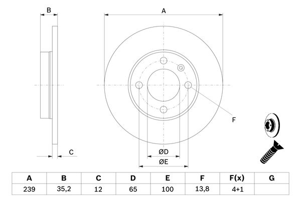 0986478011 - Brake disc - Image 5