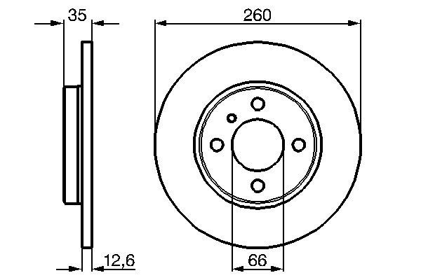 0986478029 - Brake disc - Image 5