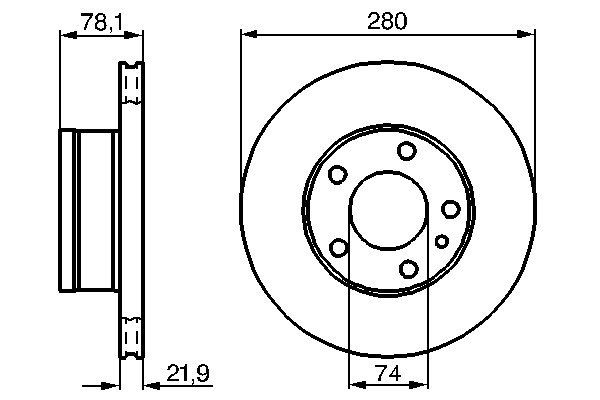 0986478041 - Brake disc - Image 5