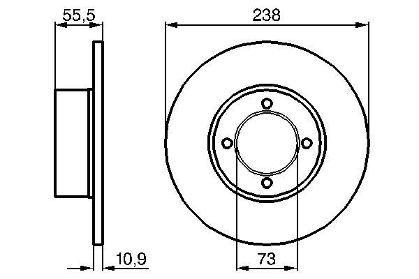 0986478079 - Brake disc - Image 5
