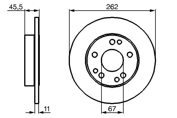 0986478114 - Brake disc - Image 5