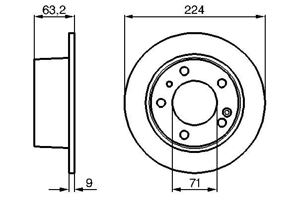 0986478141 - Brake disc - Image 5