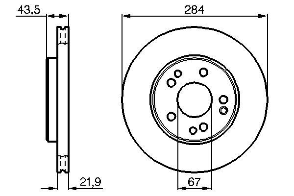 0986478186 - Brake disc - Image 5