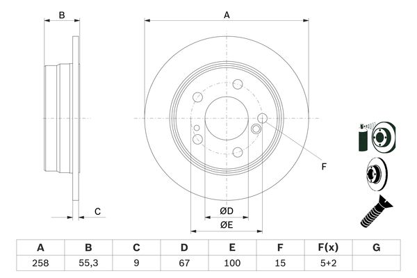 0986478188 - Brake disc - Image 5