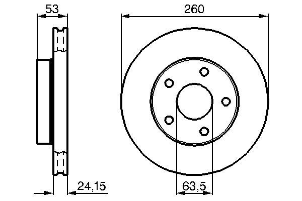 0986478195 - Brake disc