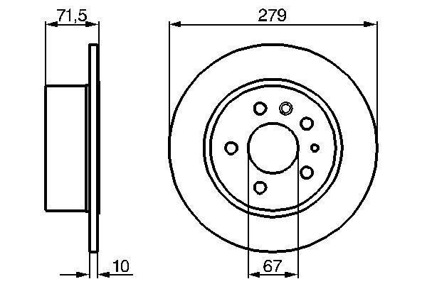 0986478199 - Brake disc - Image 5