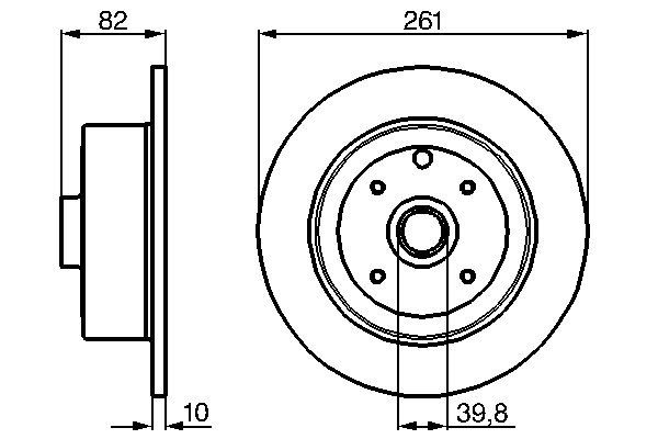 0986478328 - Brake disc - Image 5