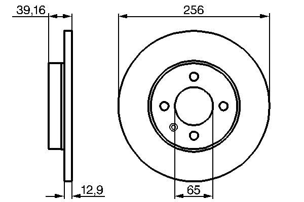 0986478329 - Brake disc - Image 5