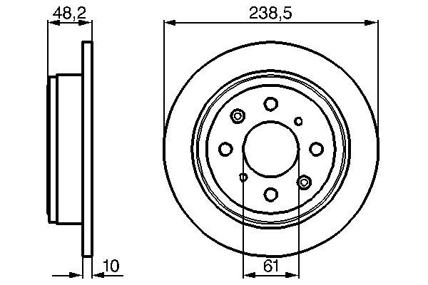 0986478350 - Brake disc - Image 5